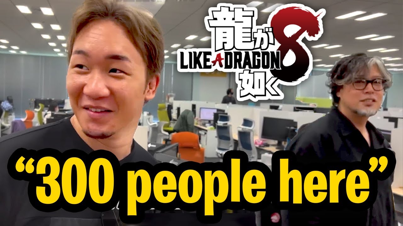 Touring RGG Studio During Like A Dragon 8's Development (ENG SUB)