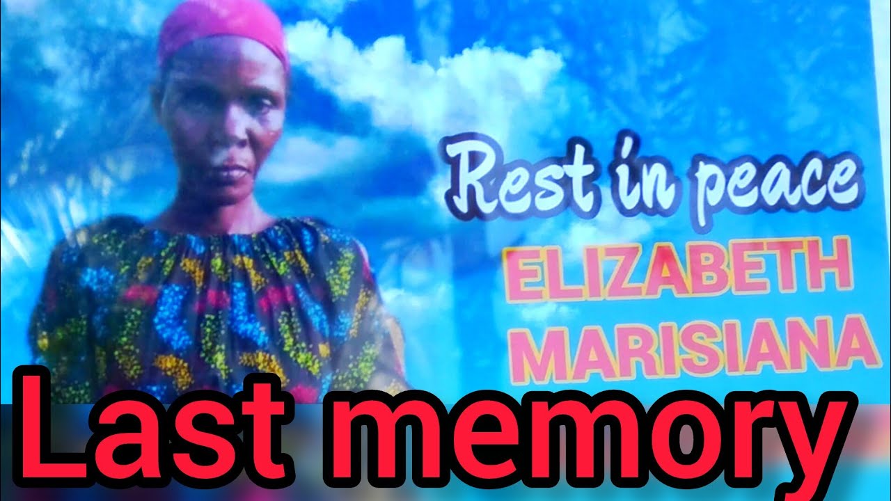 Celebration of the life elizabeth