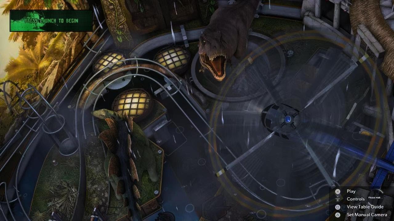 Pinball FX - PS5 4KHD - Jurassic Park Pinball Mayhem (Flips Challenge) - 27, 167, 237
