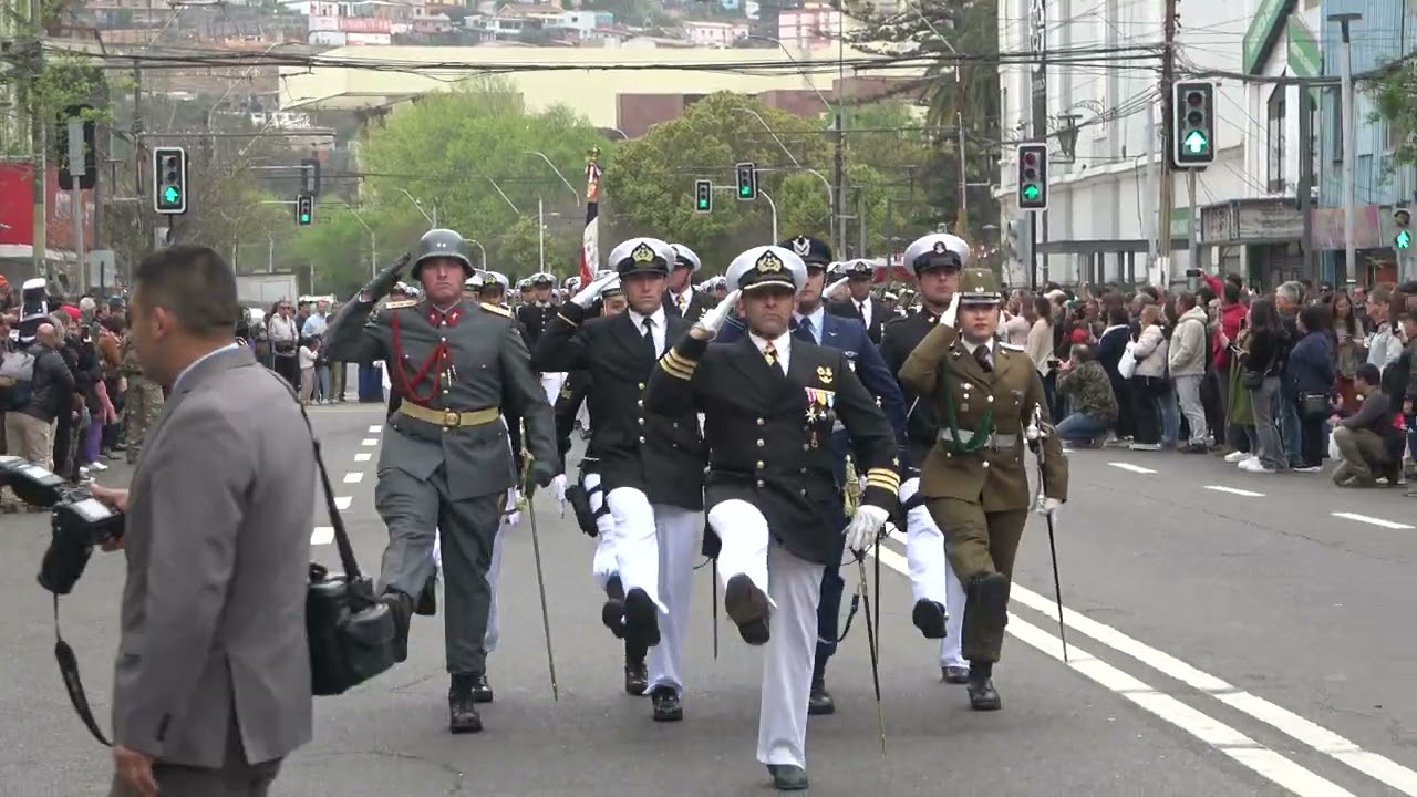 Escuela Naval y APOLINAV, Honores Círculo Exalumnos de la Marina Valparaíso, 18 Sept 2024