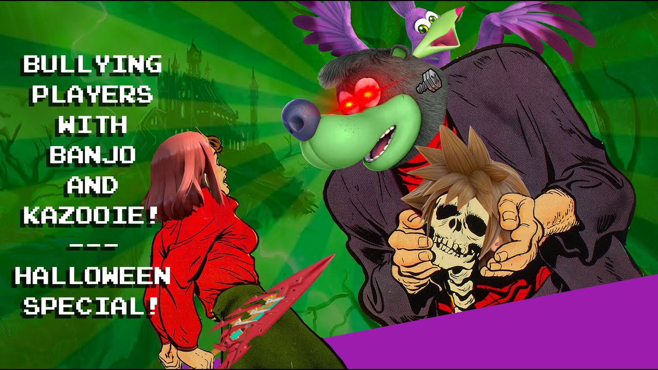 Bullying Players With Frankenstein's Monster! A Smash Bros. Ultimate Banjo & Kazooie Montage