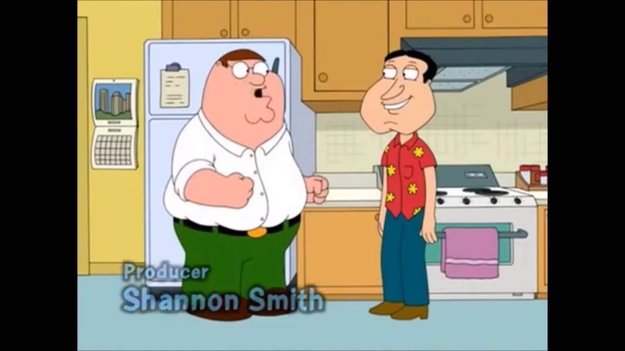 Quagmire derrama kool aid y llega consuela-Padre de Familia