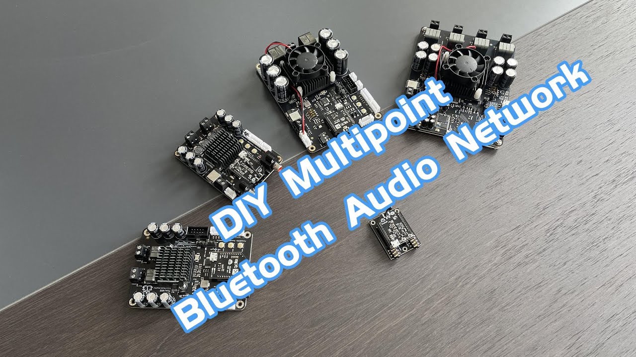 TinySine Electronics -- DIY Multipoint Bluetooth Audio Network