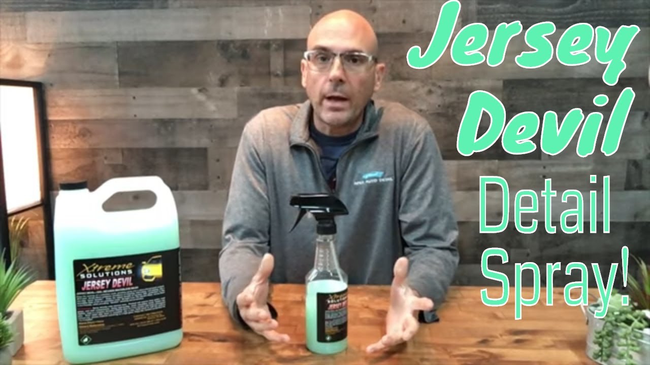 Detail Spray/Waterless Wash/Sealant! Sio2 Infused JERSEY DEVIL! Clean, Lubricate, Seal In One Step!!