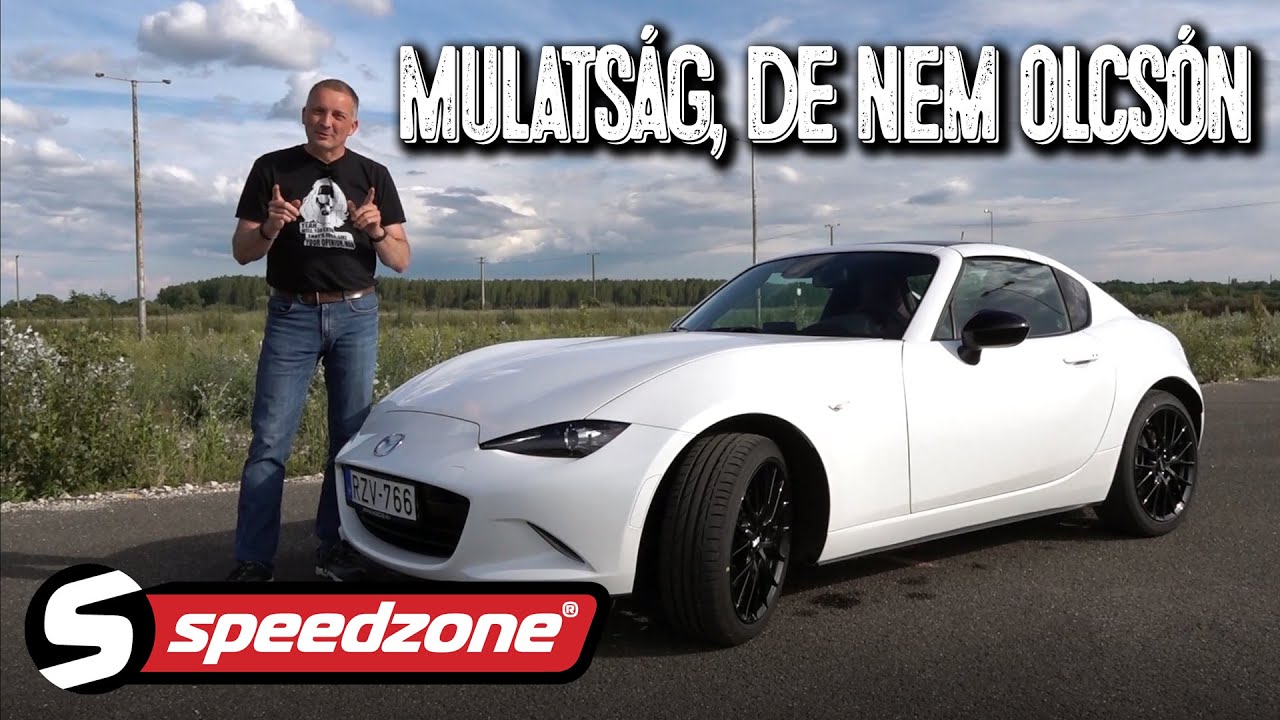 Speedzone teszt: Mazda MX-5 RF 180: Mulatság, de nem olcsón