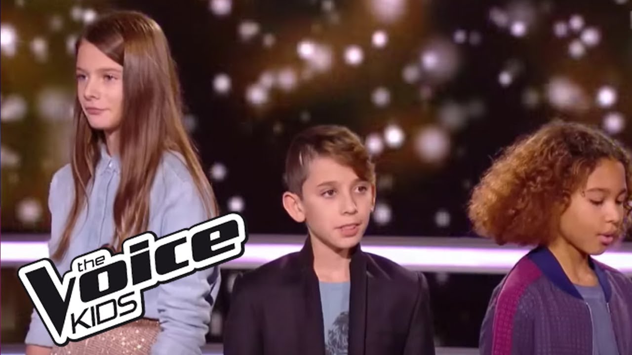 Lou / Cyril / Dylan - "Donne-moi le temps" - (Jenifer) | The Voice Kids France 2017 | Battle