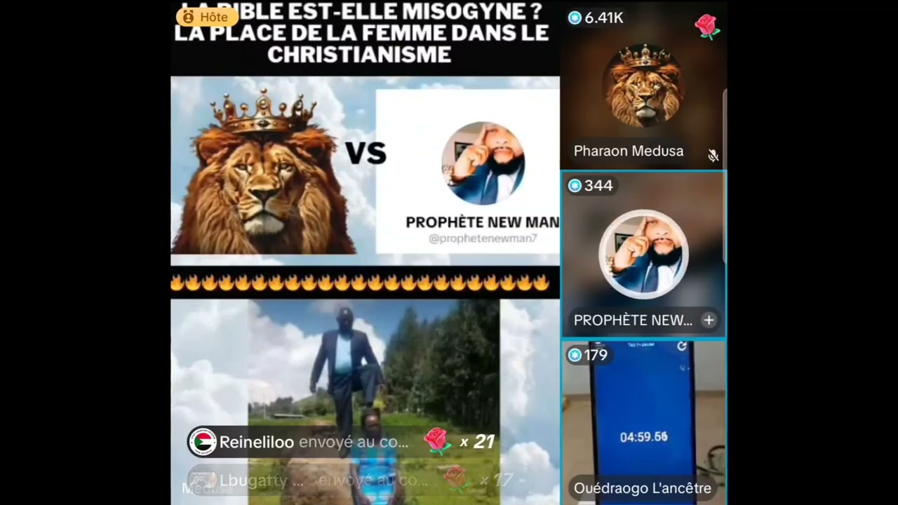Débat : Médusa VS Prophète New Man... La Bible est-elle misogyne ?