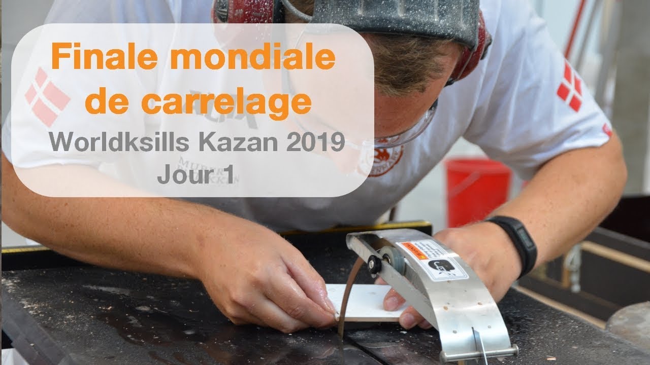 Finale mondiale de carrelage - Kazan 2019 - Jour 1