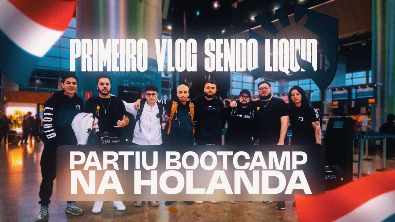 PRIMEIRO VLOG SENDO LIQUID! BOOTCAMP NA HOLANDA (Lagonis)
