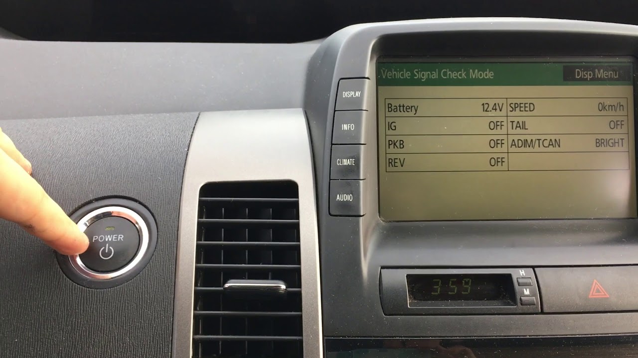 check your 12v Auxiliary Battery self test  (Toyota Prius)