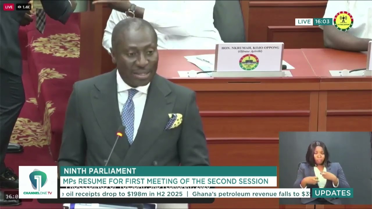 Minority Calls Ghana’s Gold Reserve Policy ‘National Sabotage’ | Parliamentary proceedings