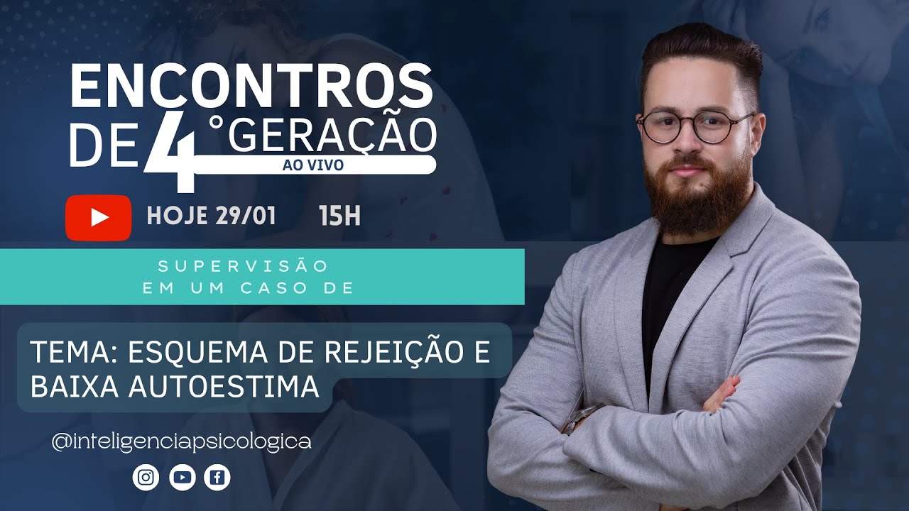 Supervisão #259: Tema: Esquema de rejeição e baixa autoestima