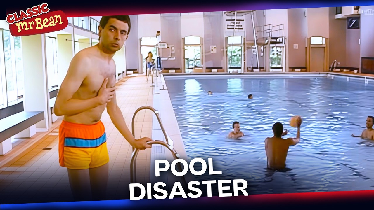 Bean Goes to the Swimming Pool | Classic Mr Bean