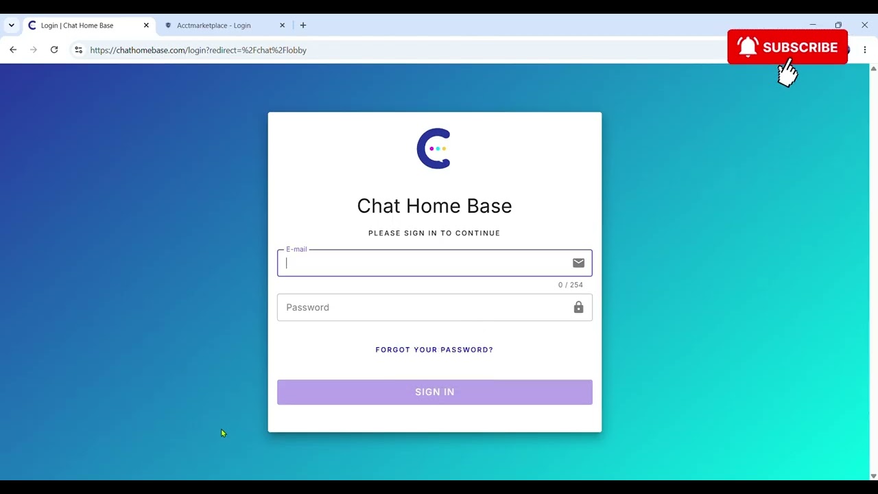 🔒 Chat Home Base Login Error? Here's What You Should Do