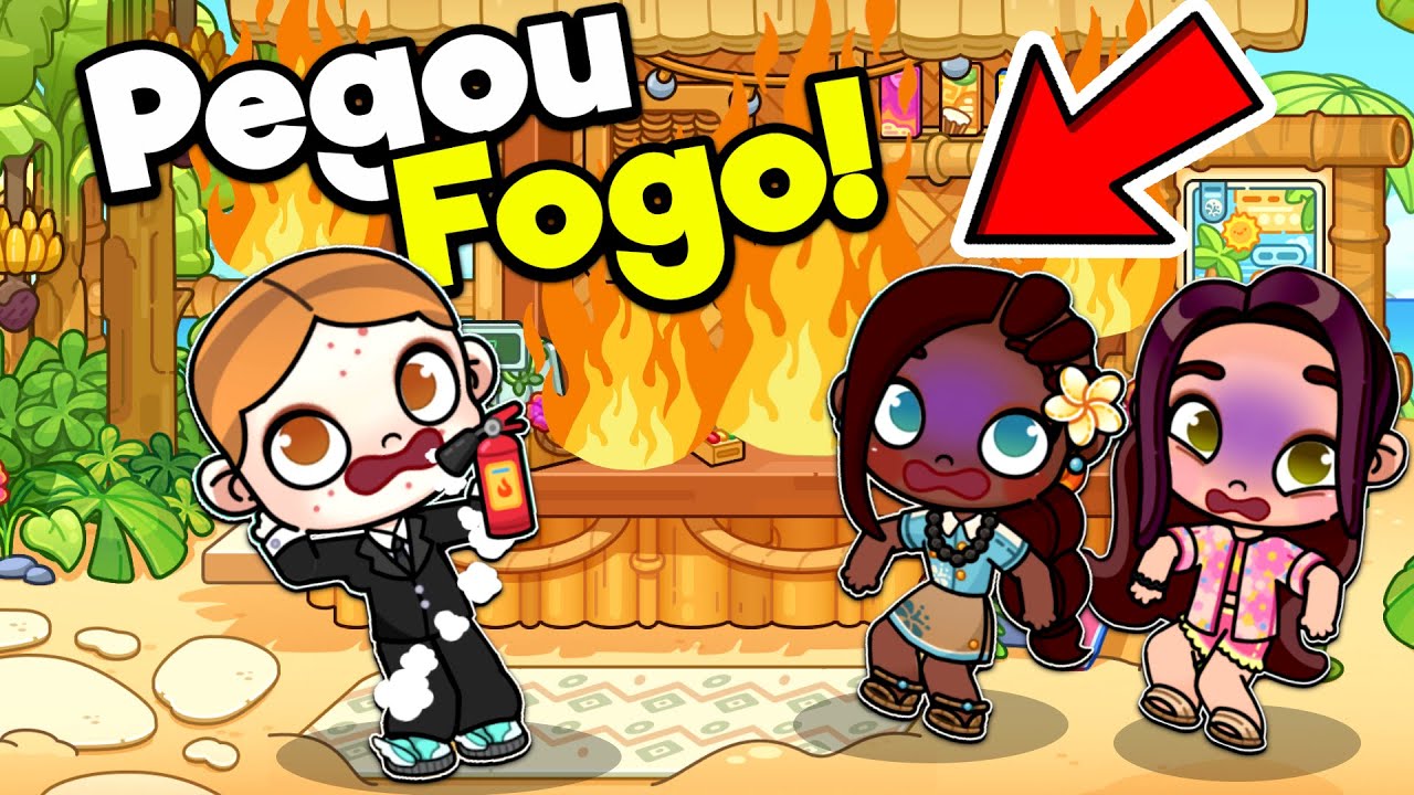 ROTINA A RECEPÇÃO DO HOTEL PEGOU FOGO🔥 |  ROTINA E HISTORINHA AVATAR WORLD