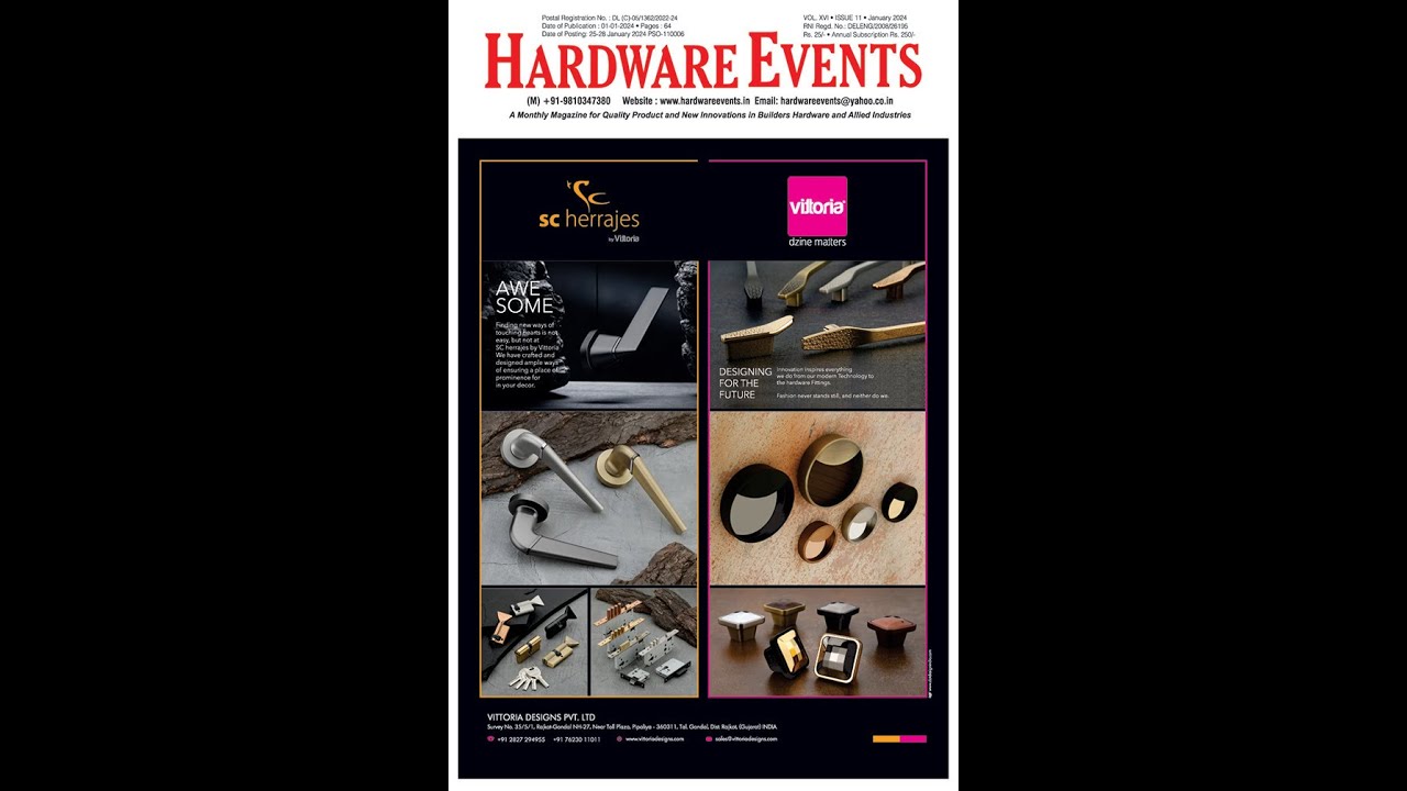 January Edition 2024 || A Monthly Magazine 2024 ||  @hardwareevents