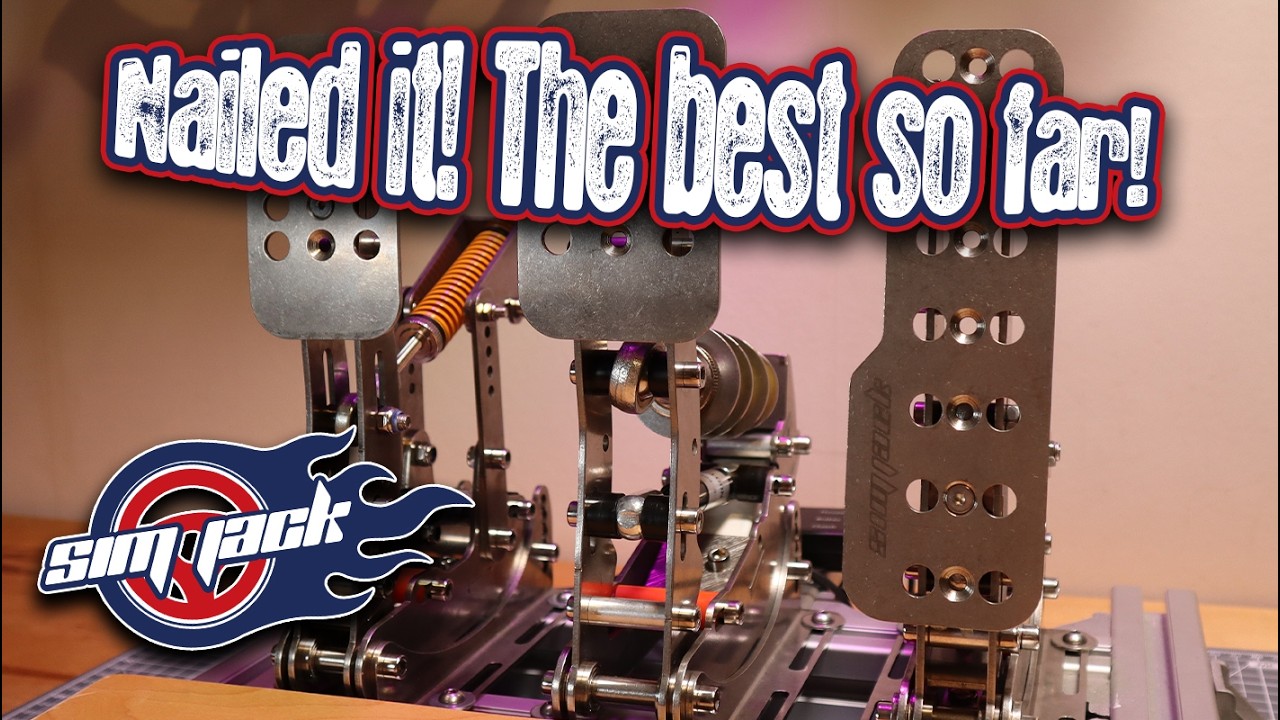 ЛУЧШИЕ БЮДЖЕТНЫЕ ПЕДАЛИ НА СЕЙЧАС! | SIMJACK Ultimate Pedals [ОБЗОР]