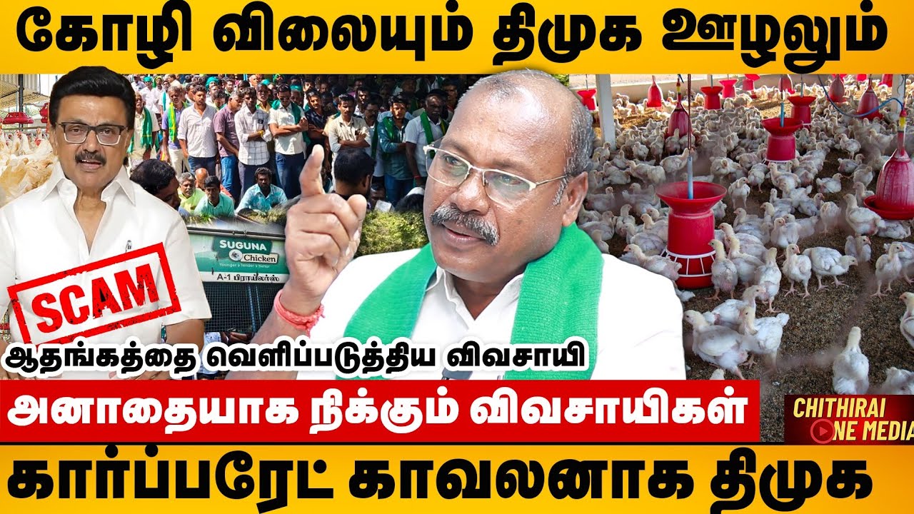 விவசாயிகளின் அரணாக இருந்த சட்டத்தை நீக்கிய திமுக, கறிக்கோழி விவகாரத்தில் மிக பெரிய ஊழல் #farmer 