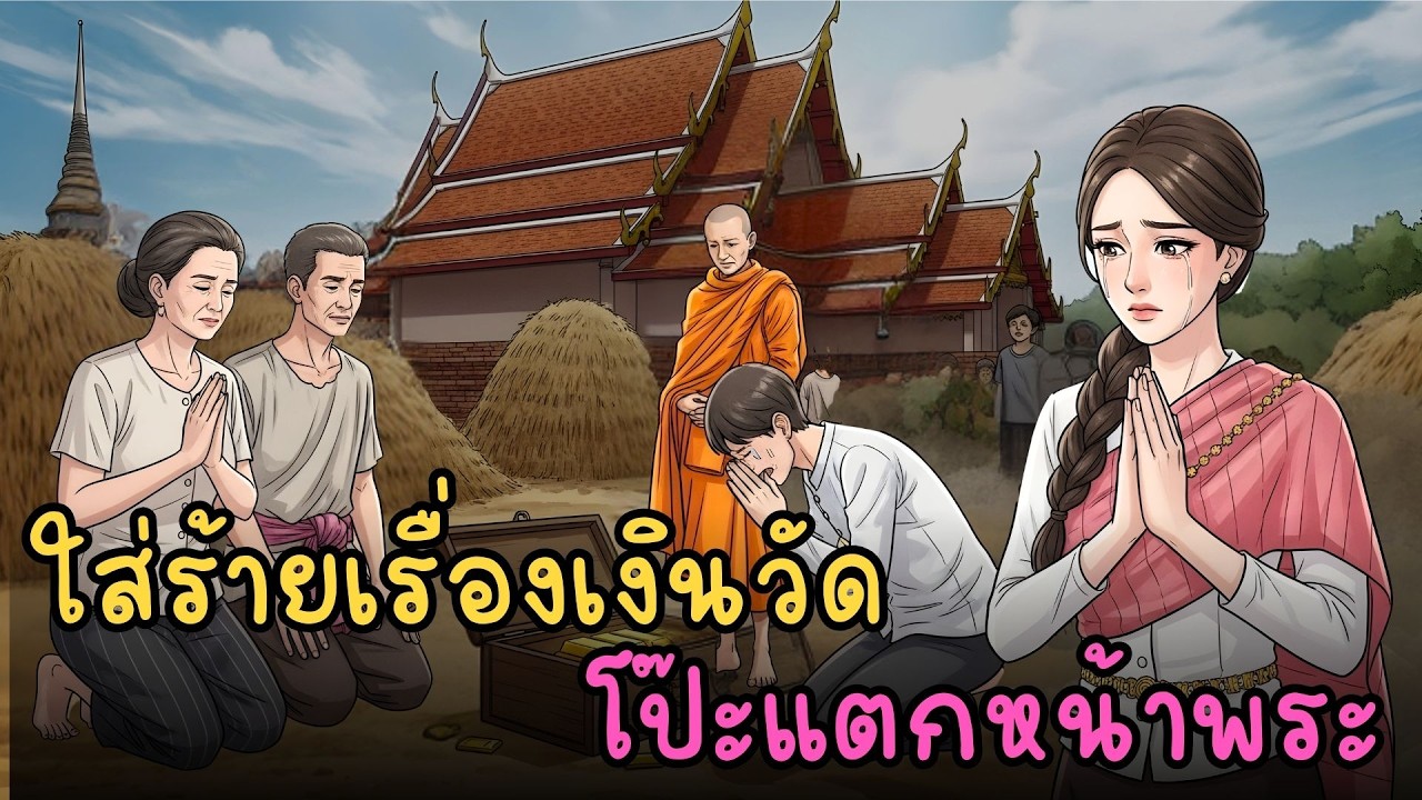แม่ผัวใส่ร้ายสะใภ้ขโมยเงินวัด เปิดตู้ทำบุญโป๊ะแตก| นิทานพื้นบ้านไทย · เรื่องเล่าเก่าแก่