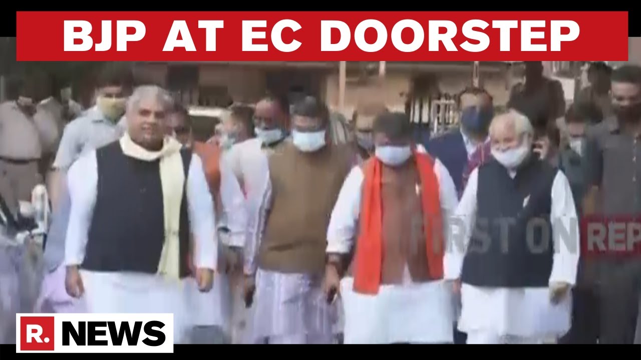 BJP Delegation Complains To EC Over West Bengal's Law & Order Situation, TMC's Political Appointment