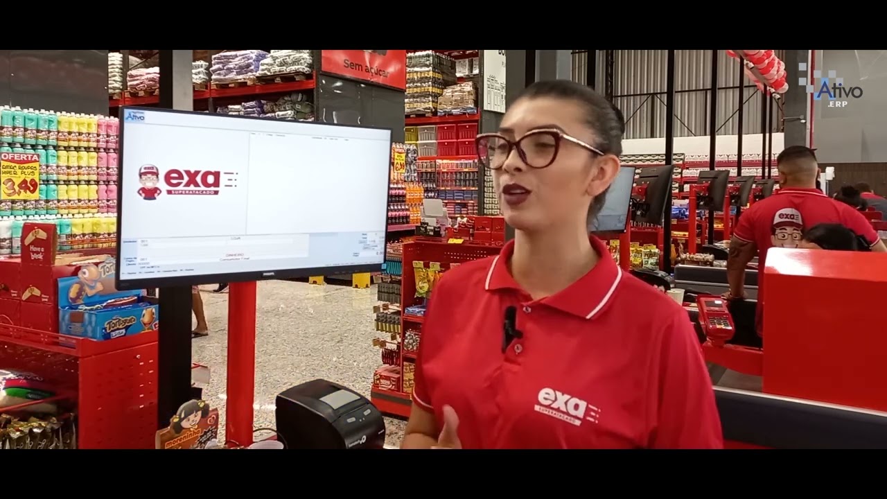 EXA SUPERATACADO INAUGURA NOVA FILIAL COM O SISTEMA DE GEST&Atilde;O ATIVO .ERP