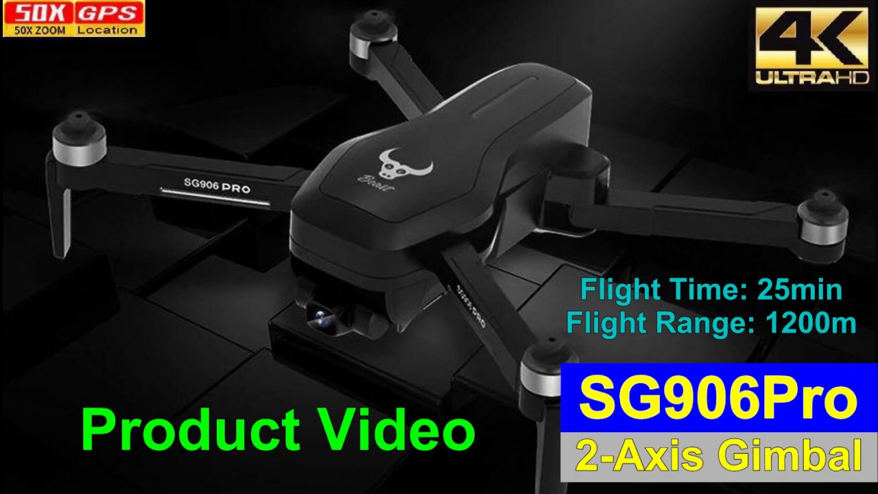SG906Pro/193Pro 2-Axis Gimbal Drone  – Just Released Product Video !
