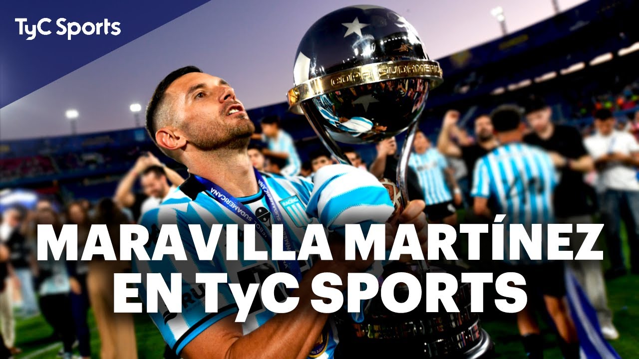 MARAVILLA MARTÍNEZ, el GOLEADOR de la SUDAMERICANA 🗣️ Racing campeón, su presente, Costas, Salas y +