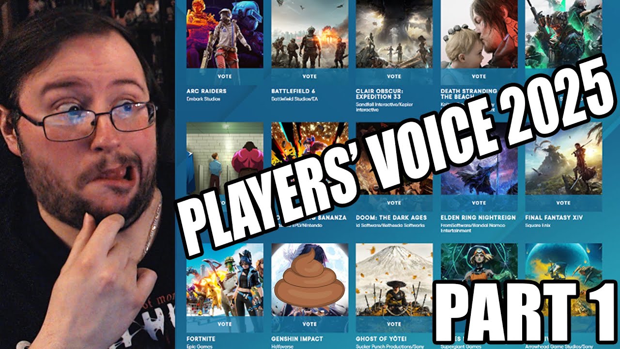 Voting For The Game Awards 2025 Players' Voice Award (Part 1) Picking 10 Nominees! (SONIC 4 LIFE!)