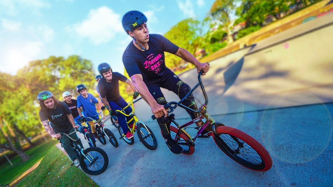 DESAFIO SIGA O MESTRE NO BMX!