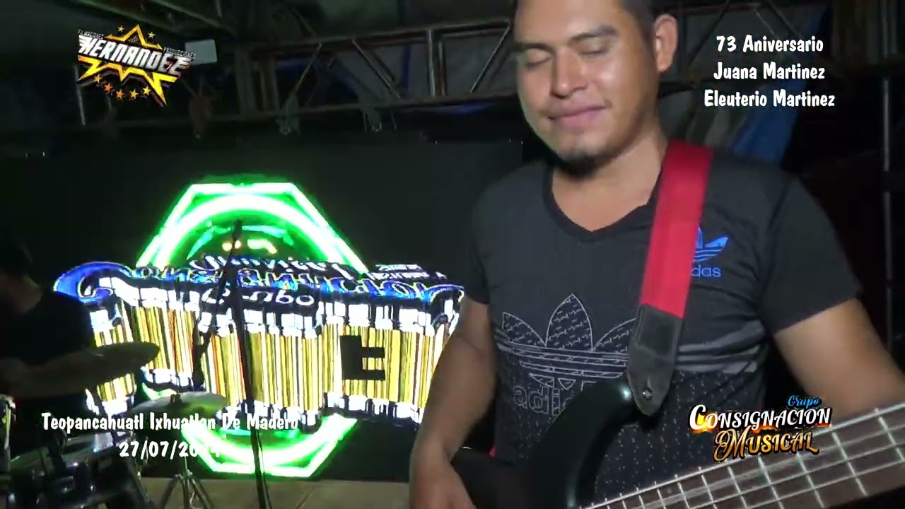 Grupo Consignación Musical En Teopancahuatl Ixhuatlán De Madero Ver 27/07/2024 Parte 1