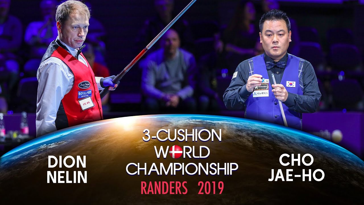 3-Cushion World Championship Randers 2019  - Dion Nelin vs Cho Jae-Ho