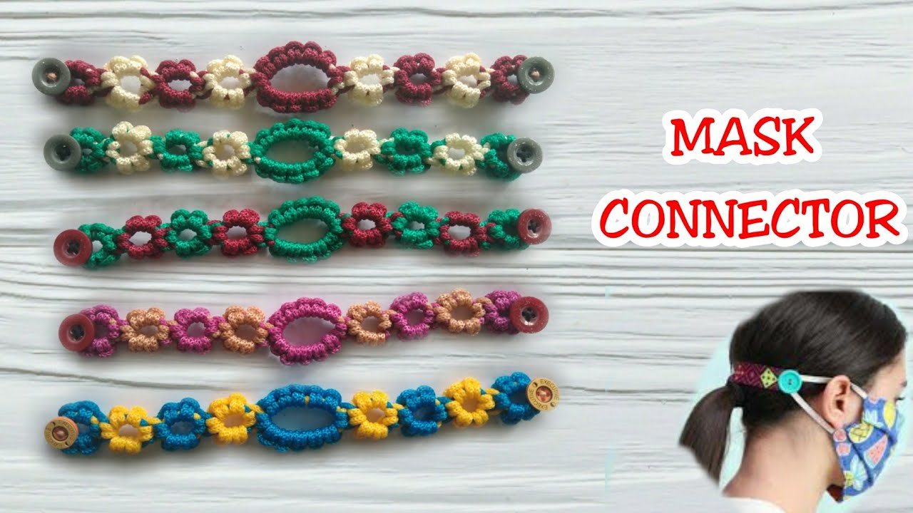 MASK CONNECTOR, MASK ADAPTER, EAR SAVER  FOR MASK, KONEKTOR MASKER TALI KUR, DIY
