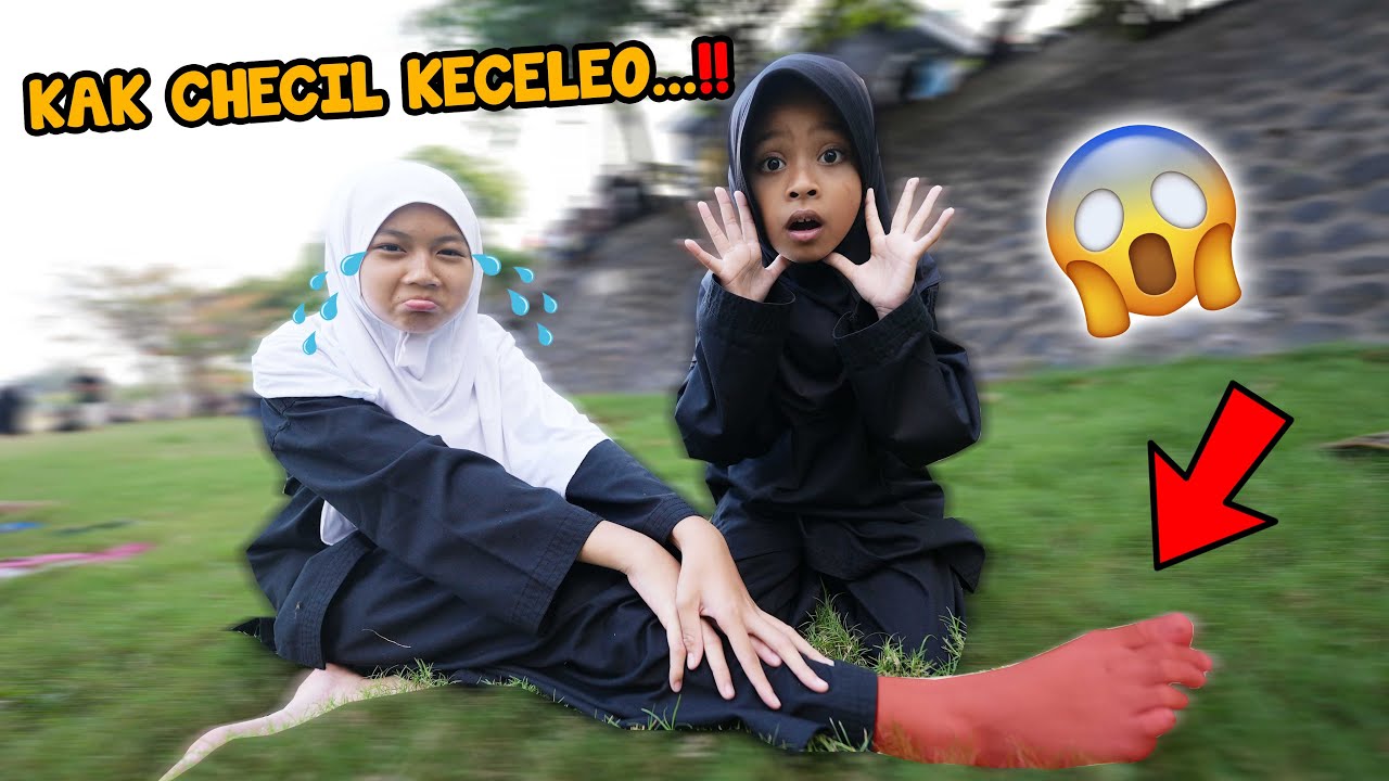 GAWAT CHECIL KESELEO LATIHAN SILAT BARENG ALUNA!! SEMUANYA PANIK!!