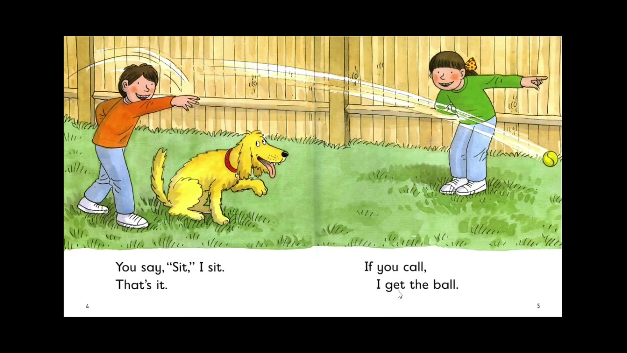 Good Dog 🐶| Oxford Reading Tree | ORT Level 1+ | Read aloud | Native Speaker | Audio Book