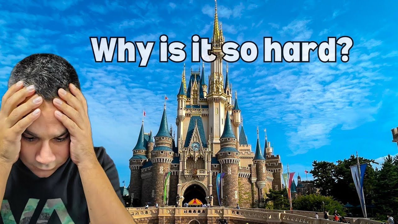 Худший опыт использования приложения Disney никогда не работает должным образом. Disneyland Japan