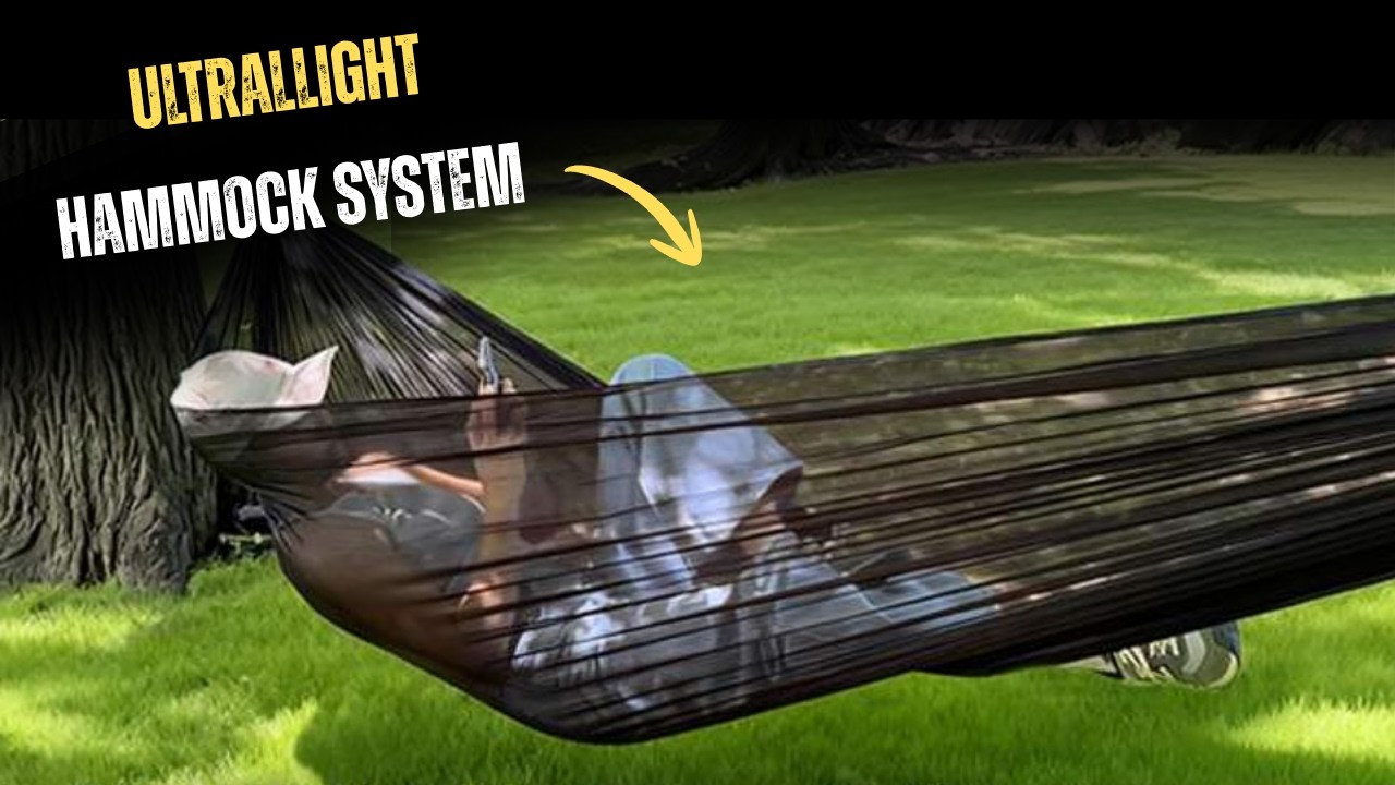 Modular Ultrallight Hammock System 198g, Relex Easily | ZeroG