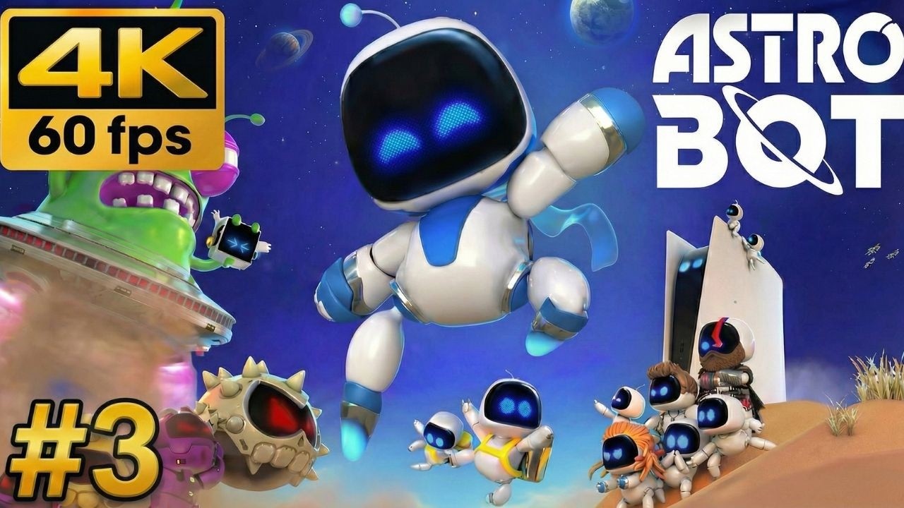 Entering the Monster’s Lair:  ASTRO BOT Gameplay Part 3 Walkthrough (PS5) 4K 60 FPS