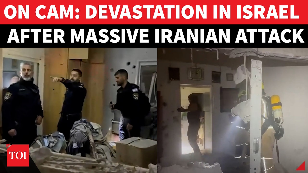 Huge Destruction in Tel Aviv; Gaza-Like Scenes As Iran Gives Israel A Taste of Its Own Medicine