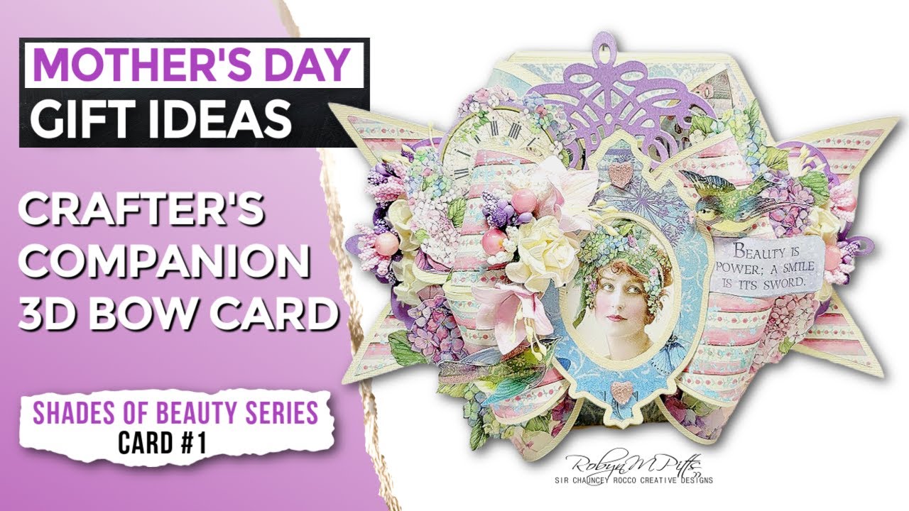 EASY 3D BOW CARD TUTORIAL | MOTHER'S DAY GIFT IDEAS | ASC CRAFT SUPPLIES DTP