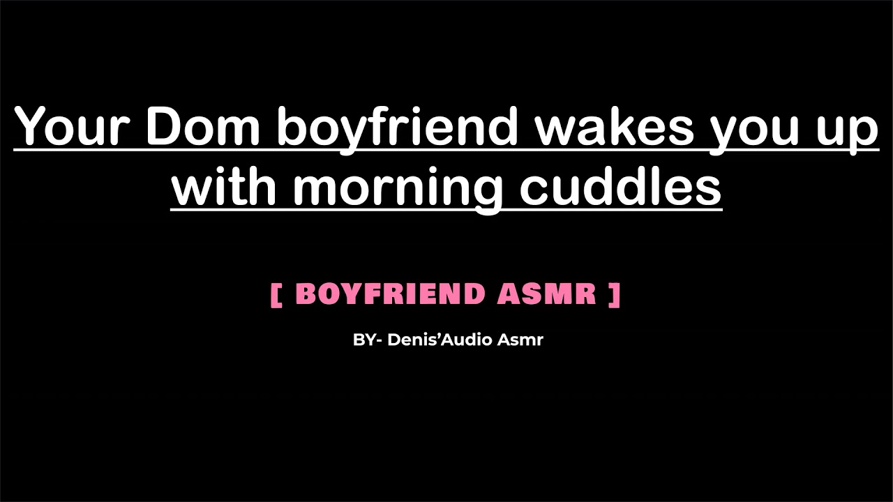 [ASMR] Your Dom boyfriend wakes you up with morning cuddles, M4F [Audio roleplay]