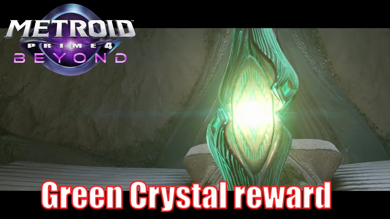 What happens when you fill up the green crystal? | Metroid Prime 4