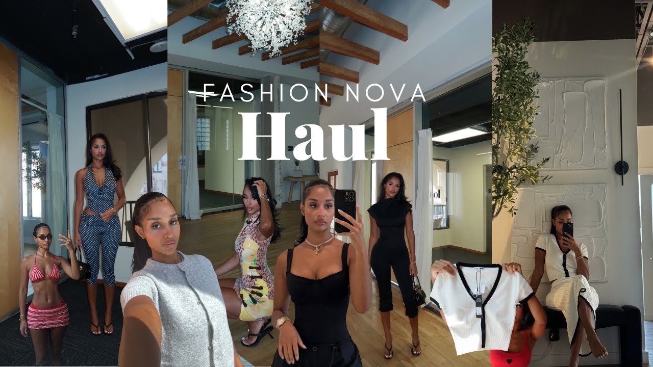 FASHION NOVA HAUL | РАСКРЫТЫЕ, ЭЛЕГАНТНЫЕ И ПОВСЕДНЕВНЫЕ ОБРАЗЫ
