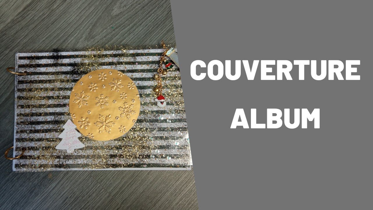 tuto couverture album ( plastifieuse)