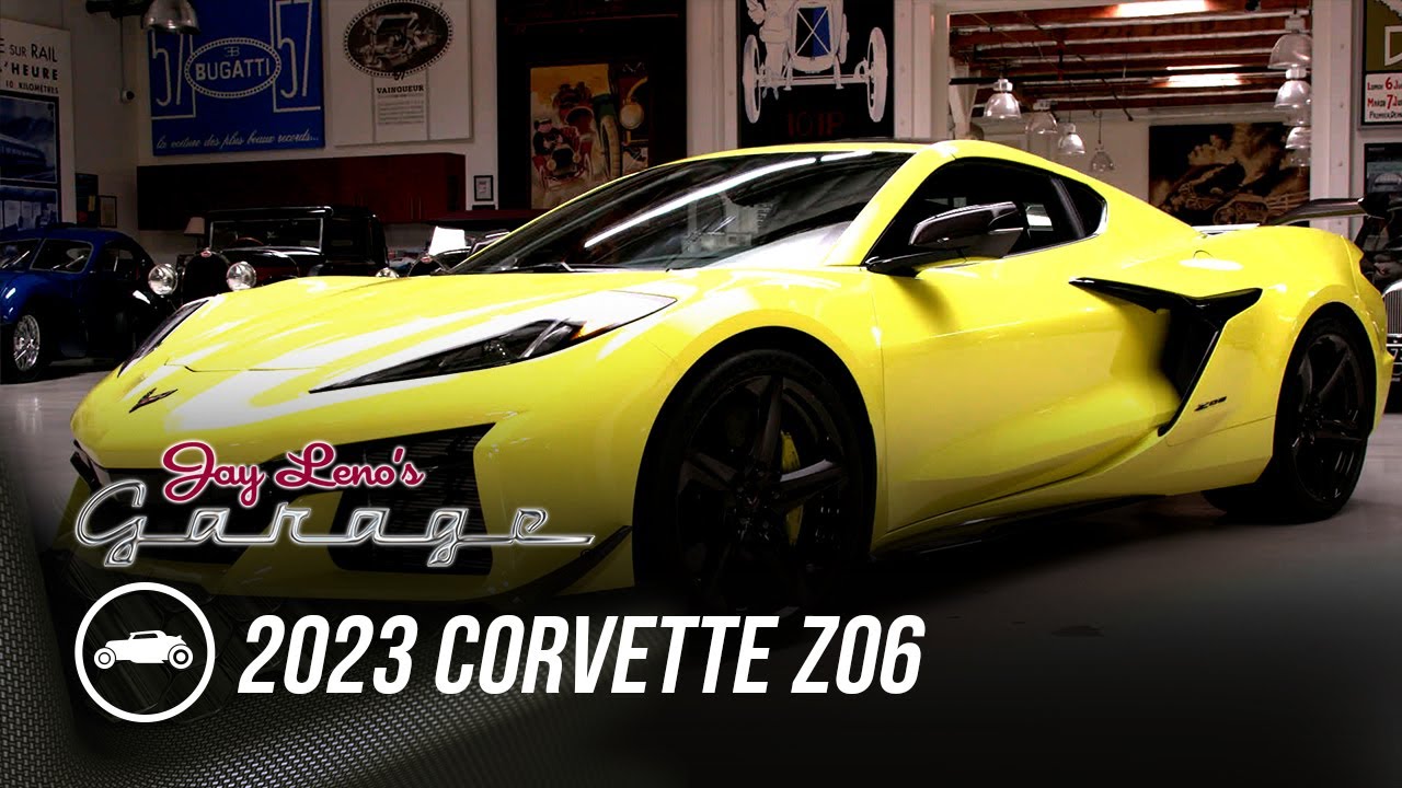Эксклюзивный первый тест-драйв: Corvette Z06 2023 года | Гараж Джея Лено