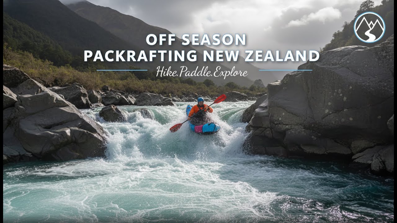 Winter Packrafting New Zealand: Maruia Falls Whitewater Adventure