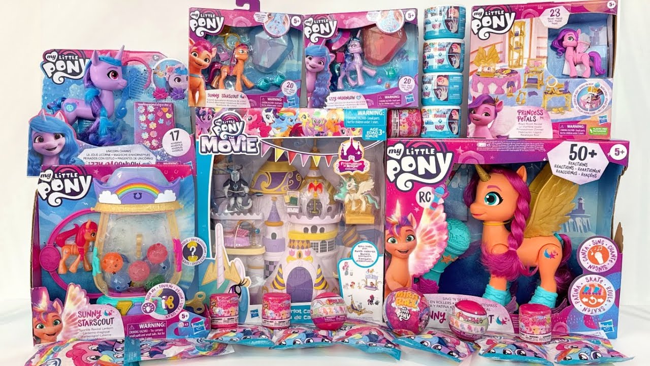 ASMR MY LITTLE PONY The MOVIE Toy Collection Unboxing & Review