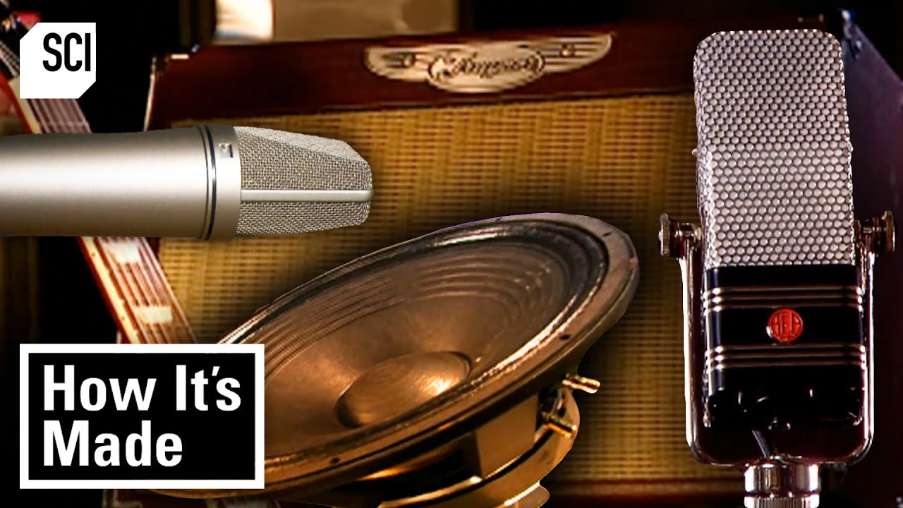 How Microphones, Loudspeakers, Guitar Amps, and More are Made 🎤 How It’s Made | Science Channel