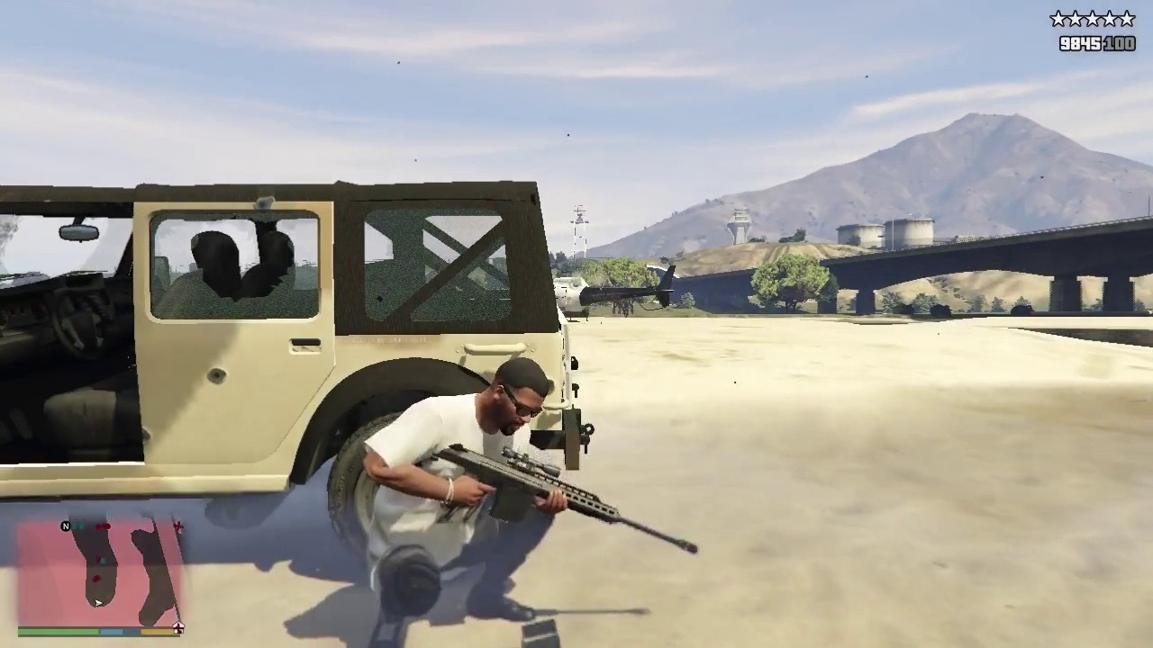GTA 5 | Fort Zancudo Raid with Franklin – P-996 Lazer Fighter Jet Crash After Police Chase ✈️🔥