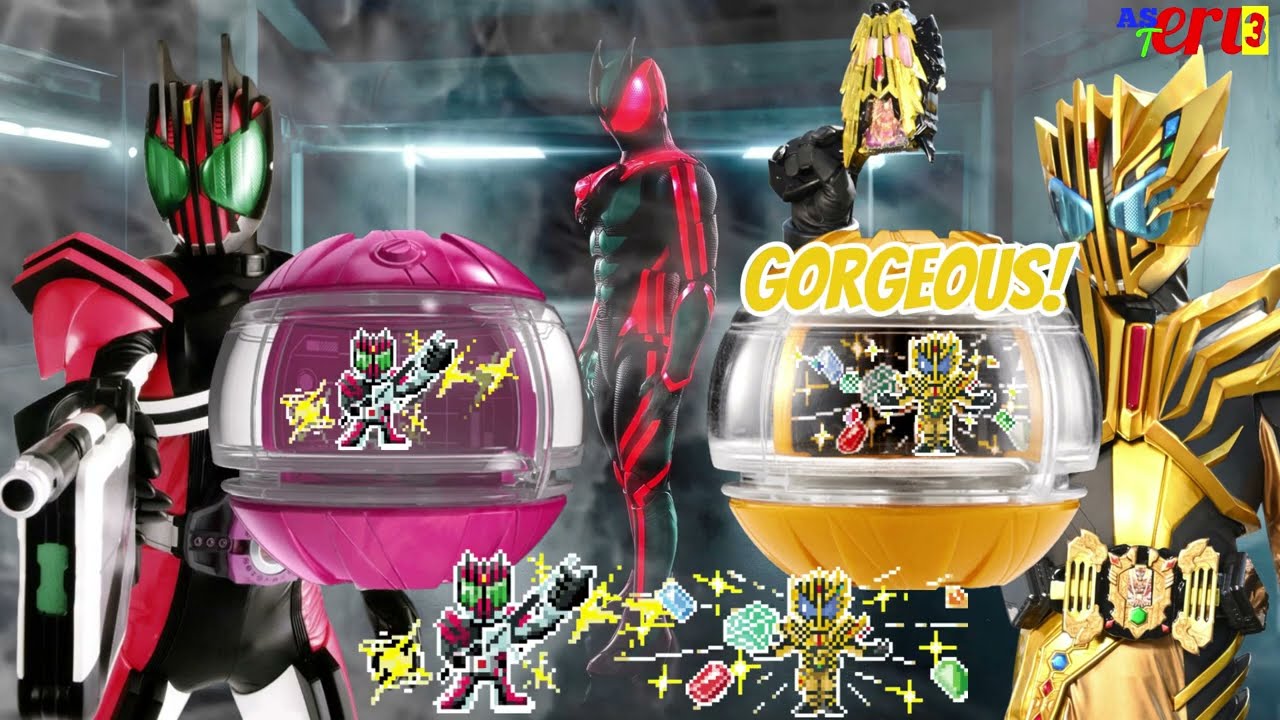 Decade and Legend Capsem Kamen Rider Zeztz