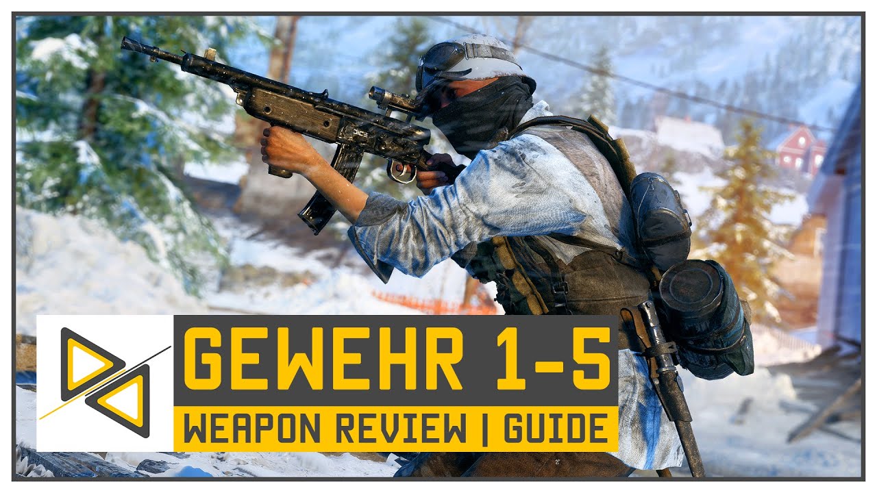 [BF5] Gewehr 1-5 - The BEST Close Quarter Semi-Auto in Battlefield V! [Weapon Review / Guide]